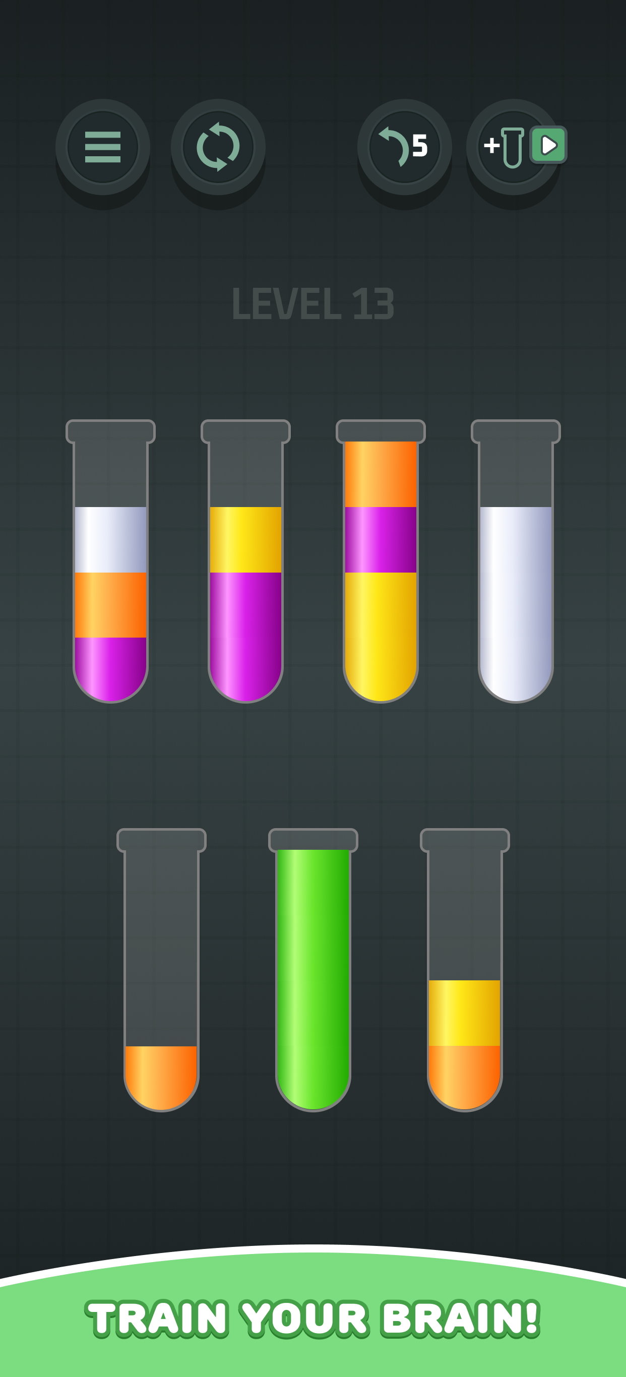 اسکرین شات 4 بازی Water Sort Puzzle: Color Game