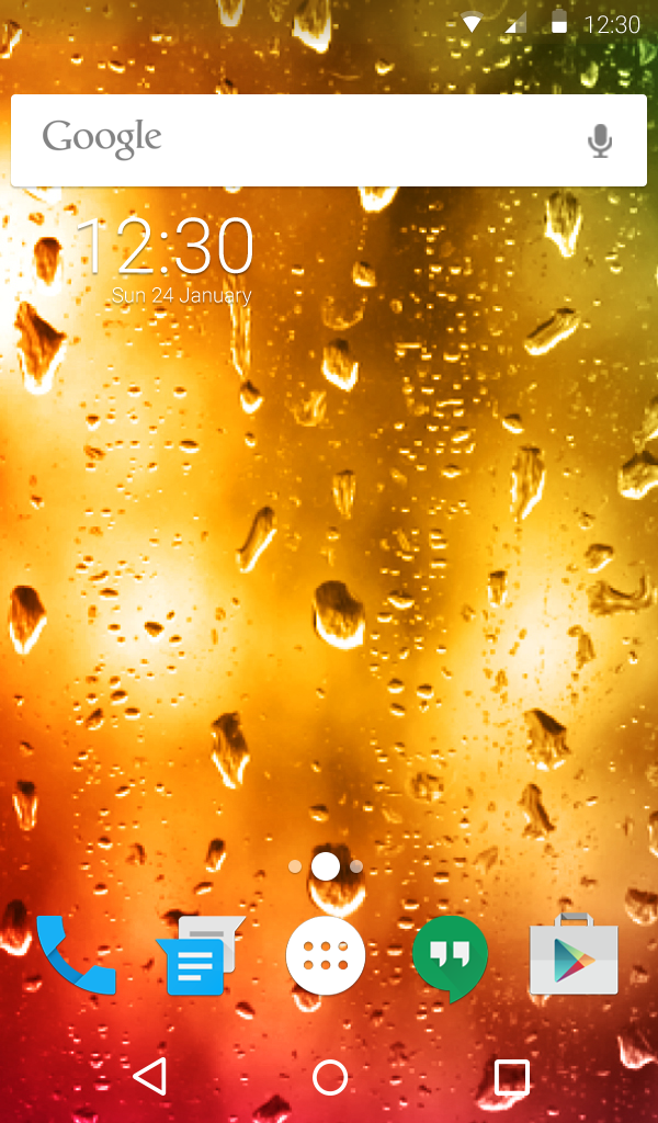 اسکرین شات 6 برنامه Color Rain Keyboard Wallpaper