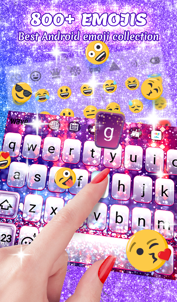 اسکرین شات 3 برنامه Crazy Glitter Wallpaper Theme
