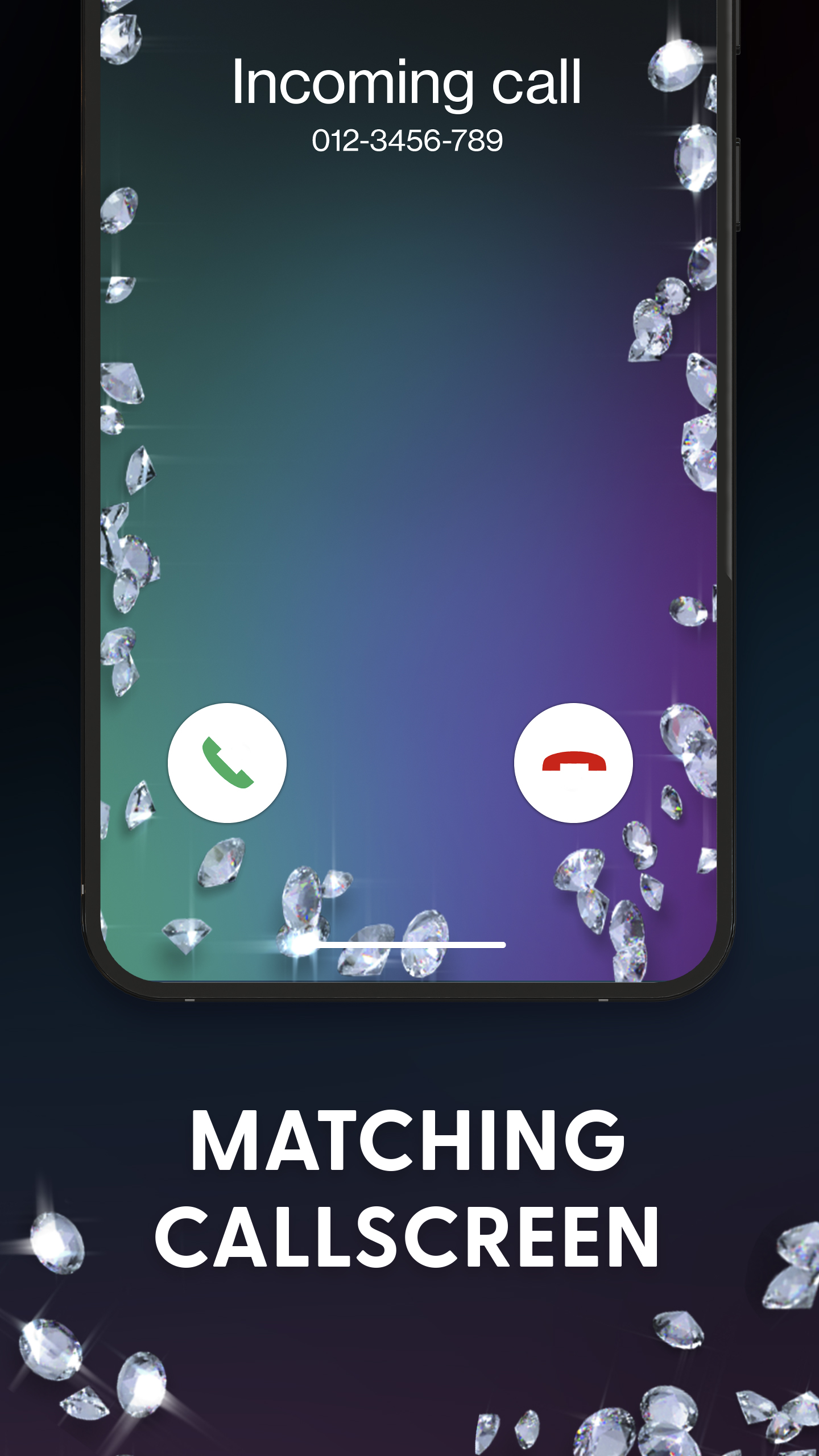 اسکرین شات 4 برنامه Diamond Live Wallpaper HD