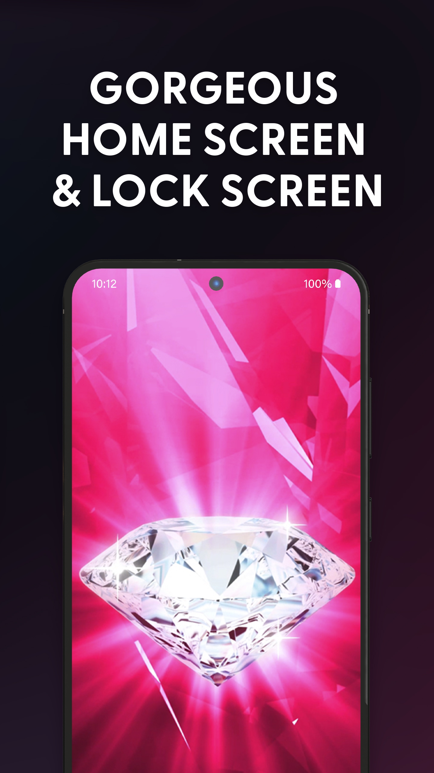اسکرین شات 7 برنامه Diamond Live Wallpaper HD