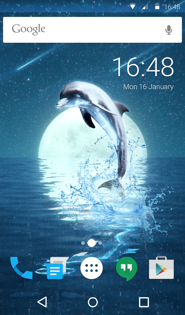 اسکرین شات 6 برنامه Dolphin Keyboard Wallpaper HD