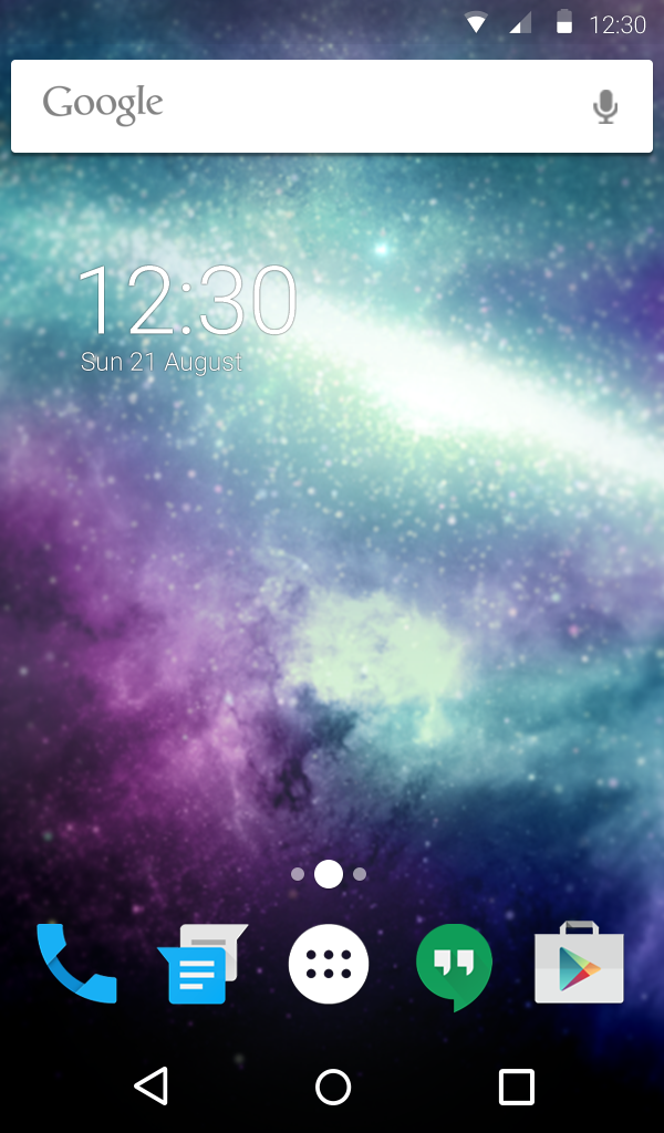 اسکرین شات 6 برنامه Galaxy Animated Keyboard