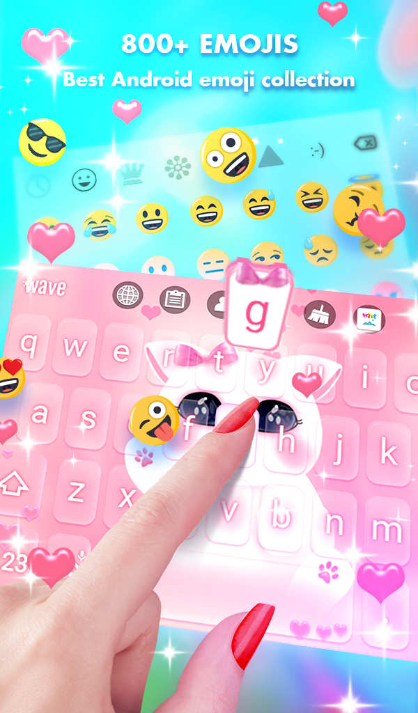 اسکرین شات 3 برنامه Kitty Love Wallpaper