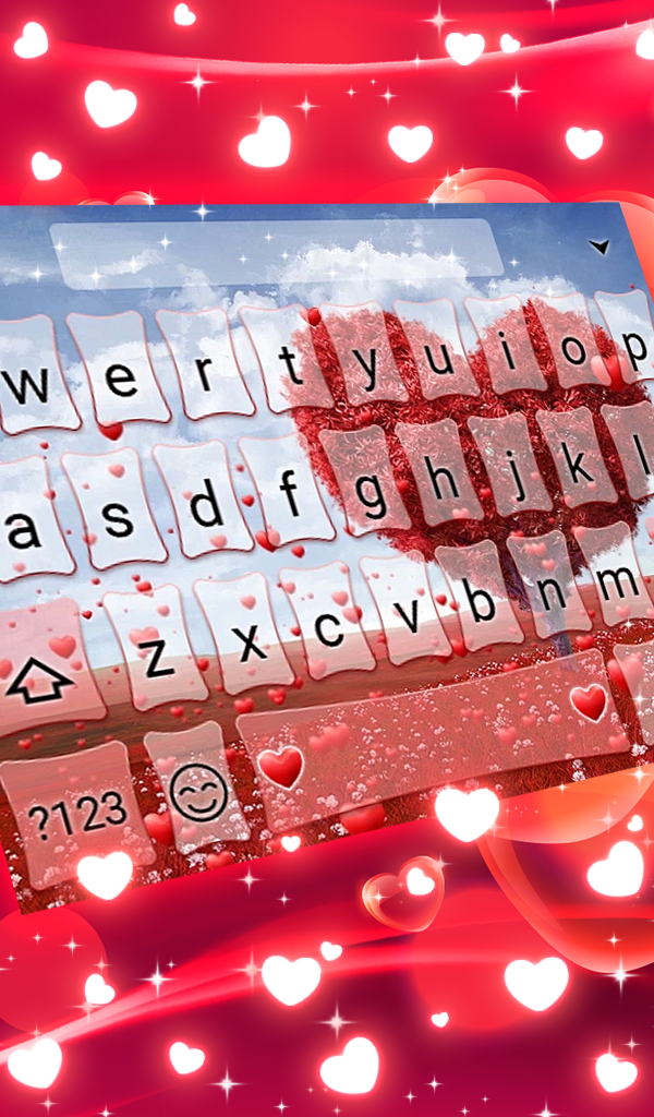 اسکرین شات 2 برنامه Land of Love Wallpaper Theme