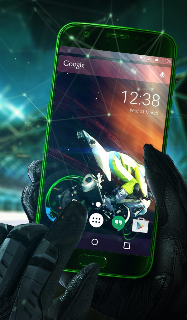 اسکرین شات 4 برنامه Moto Speed Wallpaper