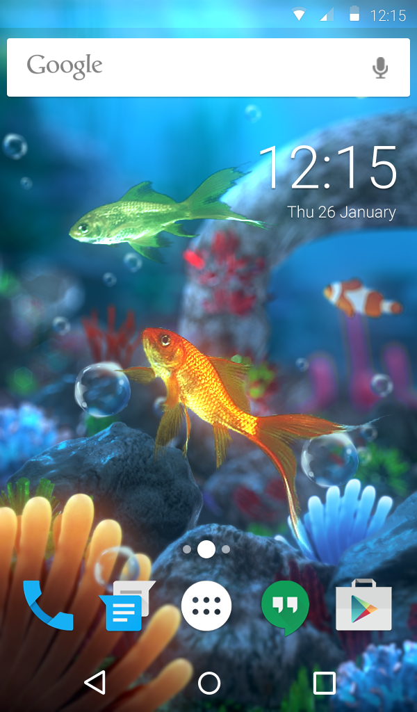 اسکرین شات 6 برنامه Ocean Live Wallpaper HD Theme
