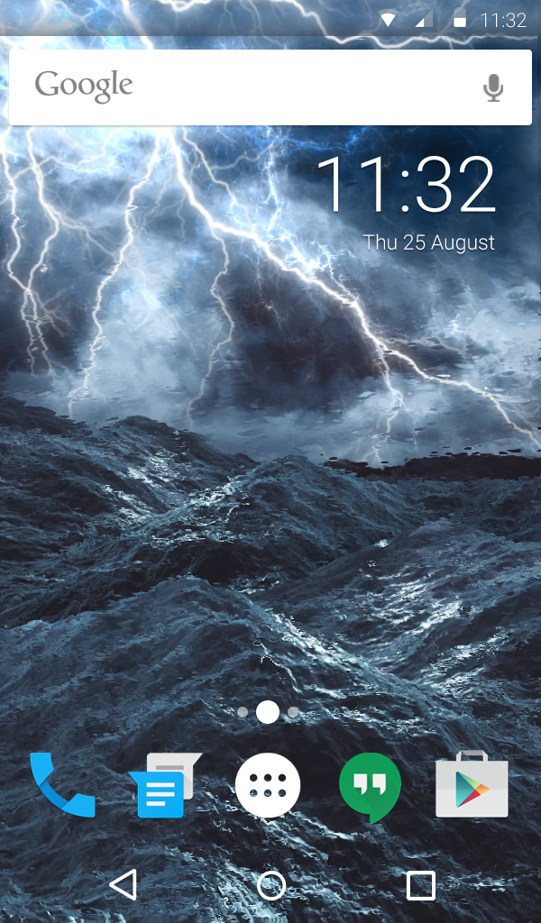 اسکرین شات 2 برنامه Stormy Sea Keyboard Wallpaper