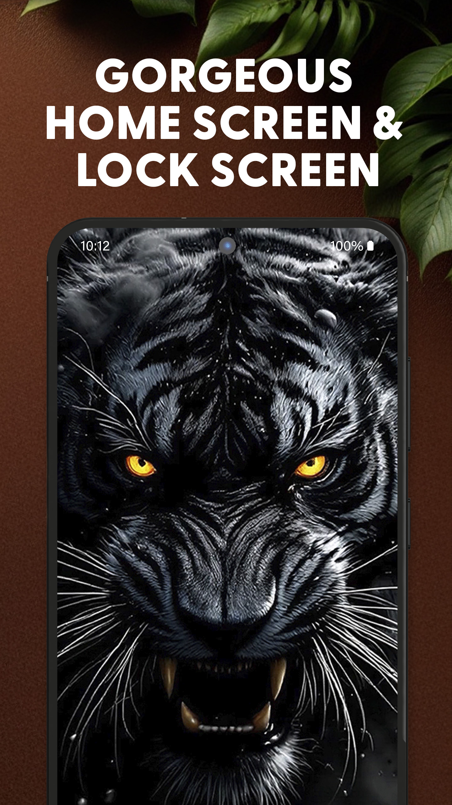 اسکرین شات 7 برنامه Roaring Tiger Live Wallpaper