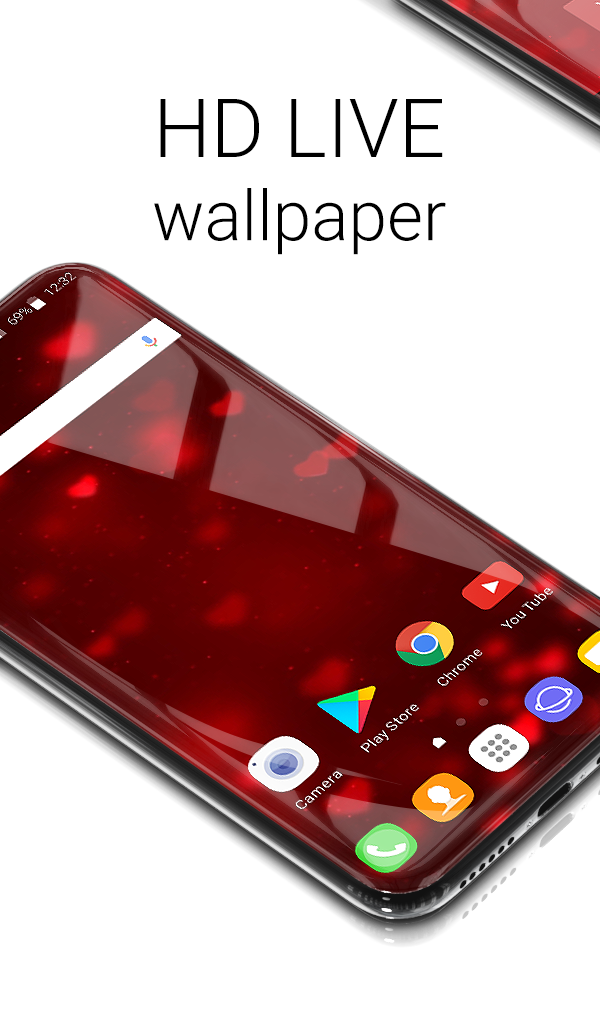 اسکرین شات 1 برنامه True Love Keyboard + Wallpaper