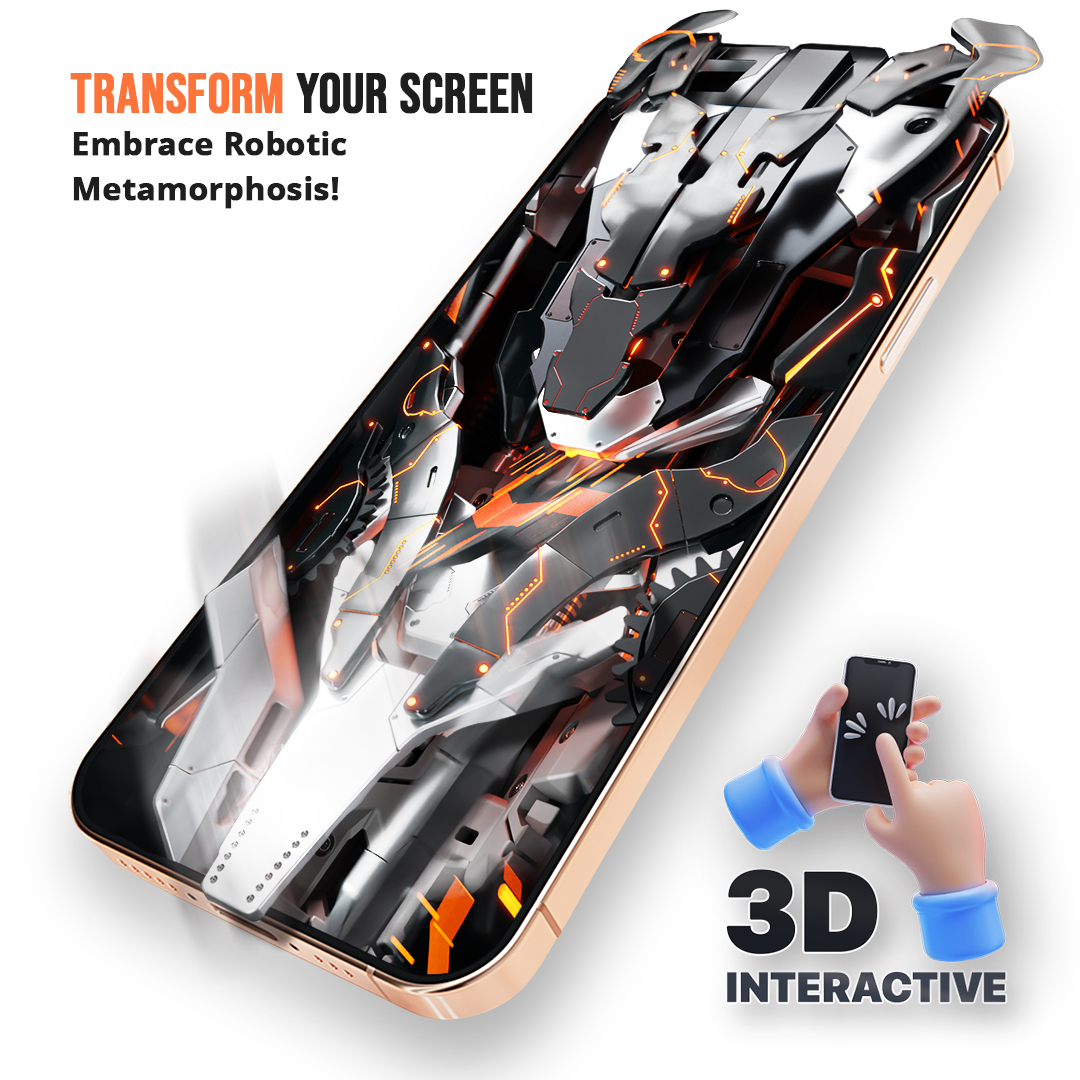 اسکرین شات 2 برنامه Wave Live Wallpapers Maker 3D