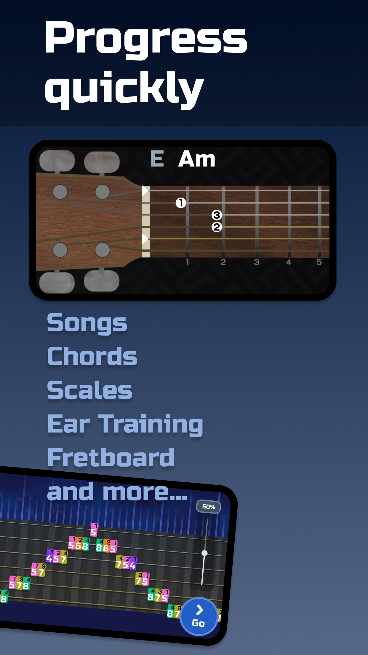 اسکرین شات 4 برنامه Timbro Guitar - Learn Guitar