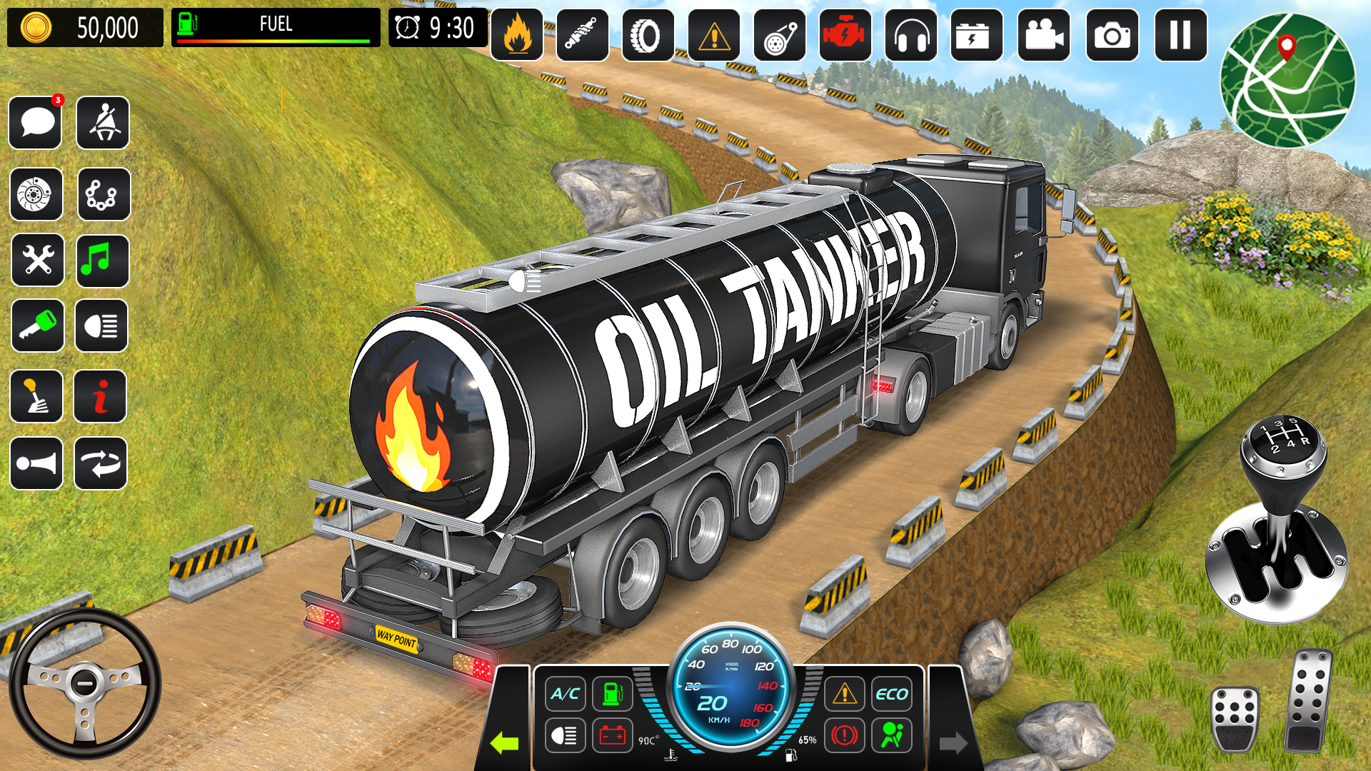 اسکرین شات 1 بازی Mountain Truck Driving Games