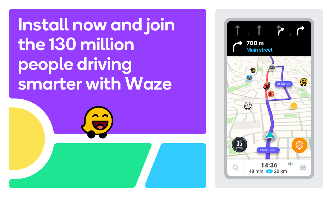 اسکرین شات 7 برنامه Waze Navigation & Live Traffic