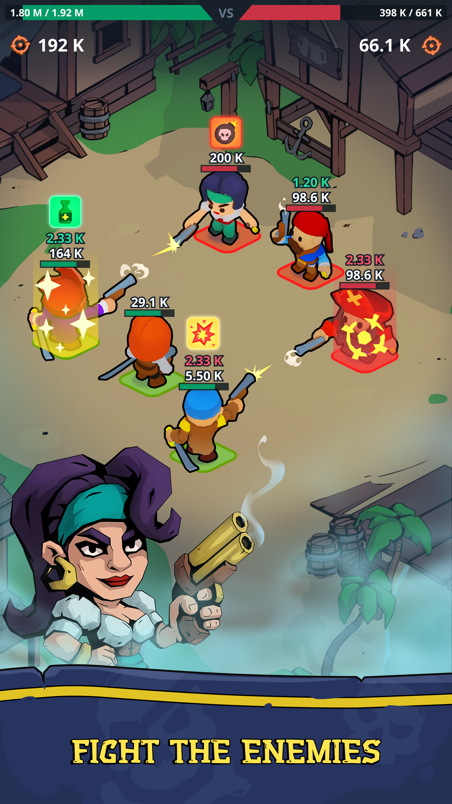 اسکرین شات 3 بازی Idle Pirates - Island Tycoon