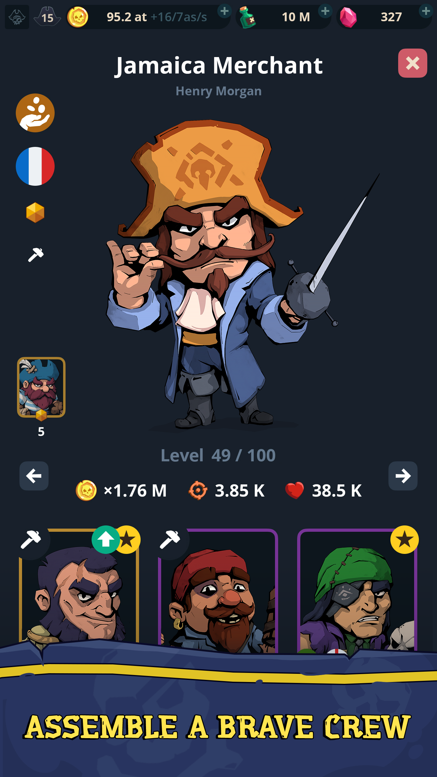 اسکرین شات 2 بازی Idle Pirates - Island Tycoon