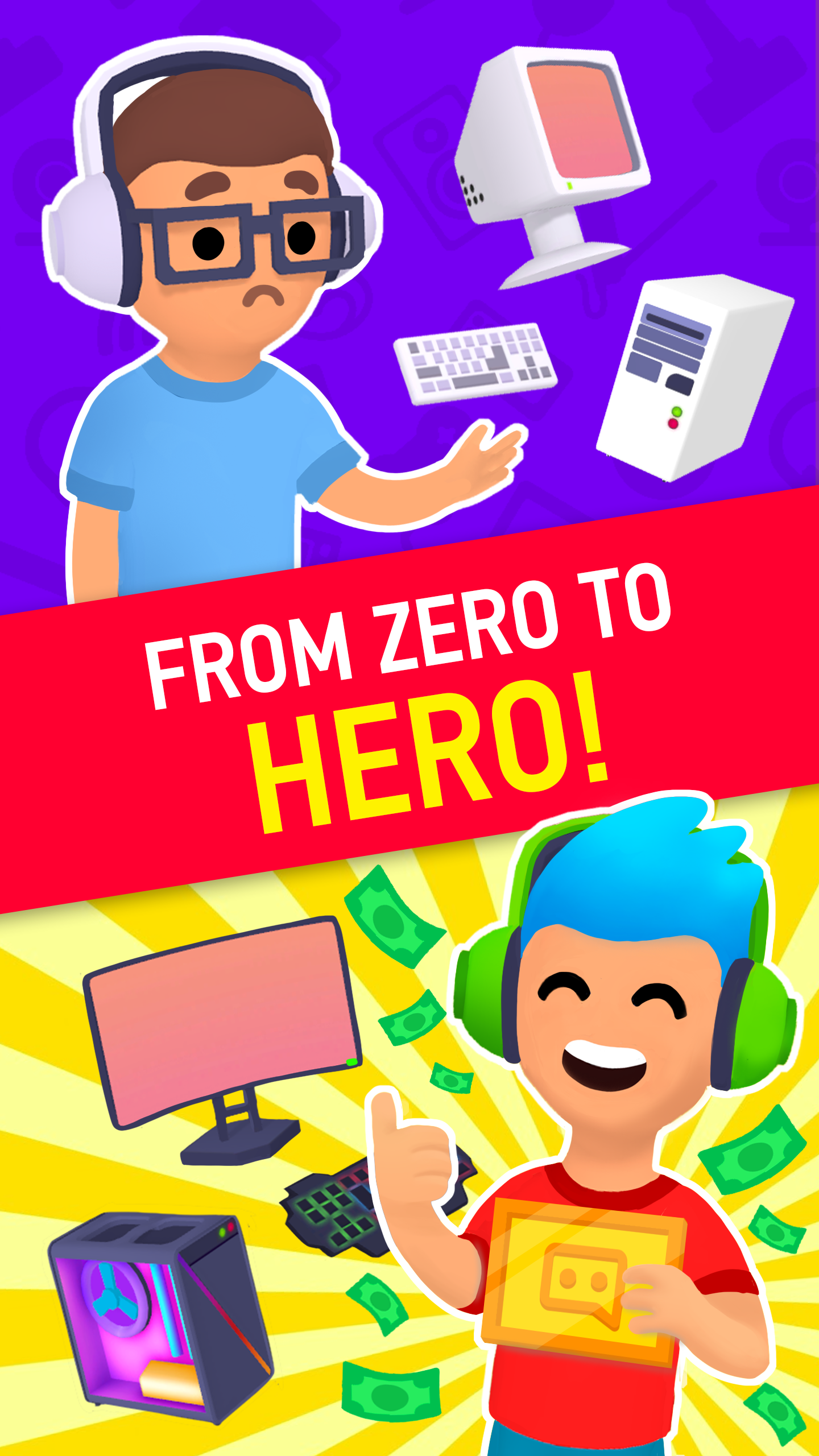 اسکرین شات 4 بازی Idle Streamer - Tuber game
