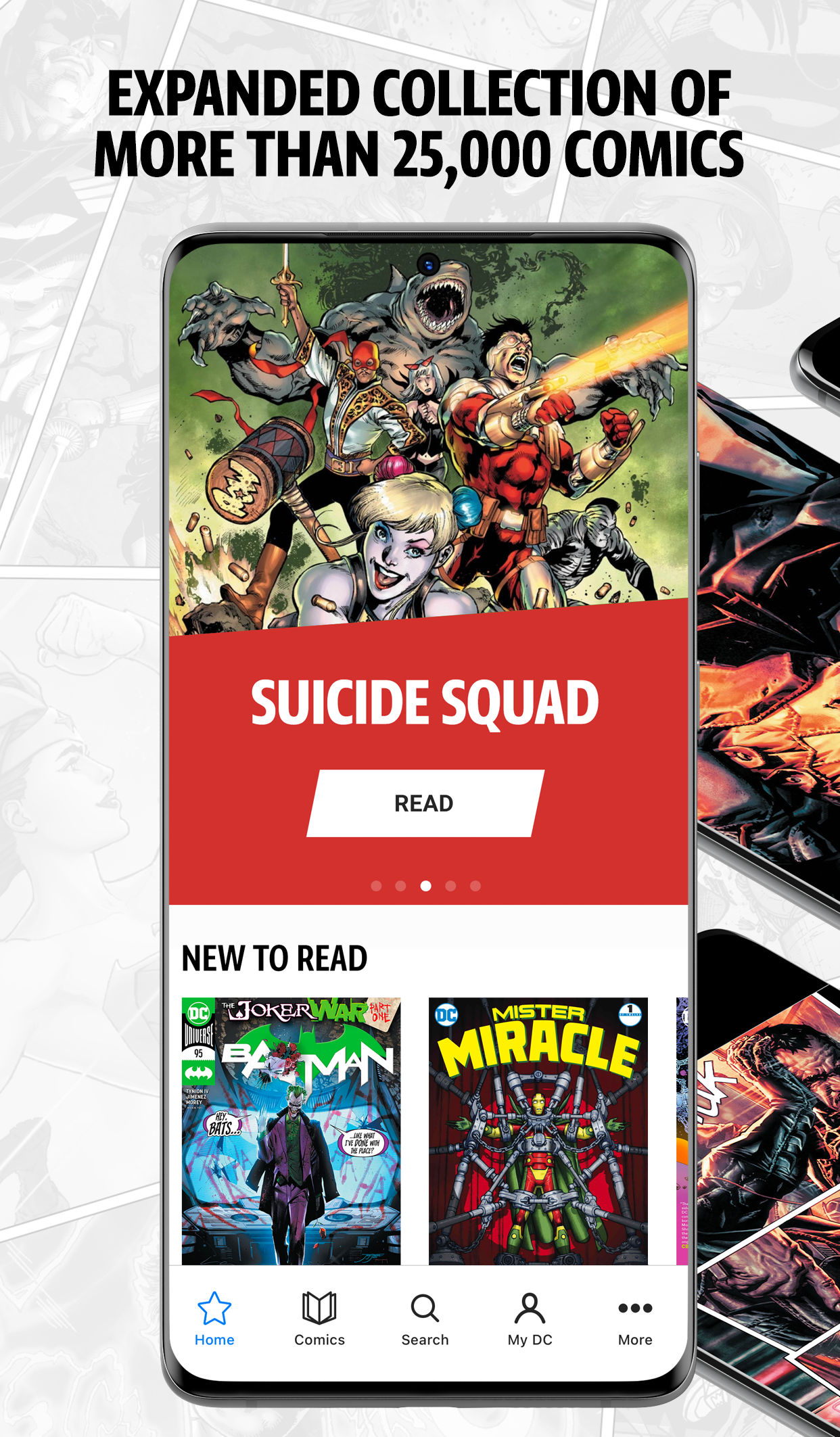 اسکرین شات 1 برنامه DC UNIVERSE INFINITE