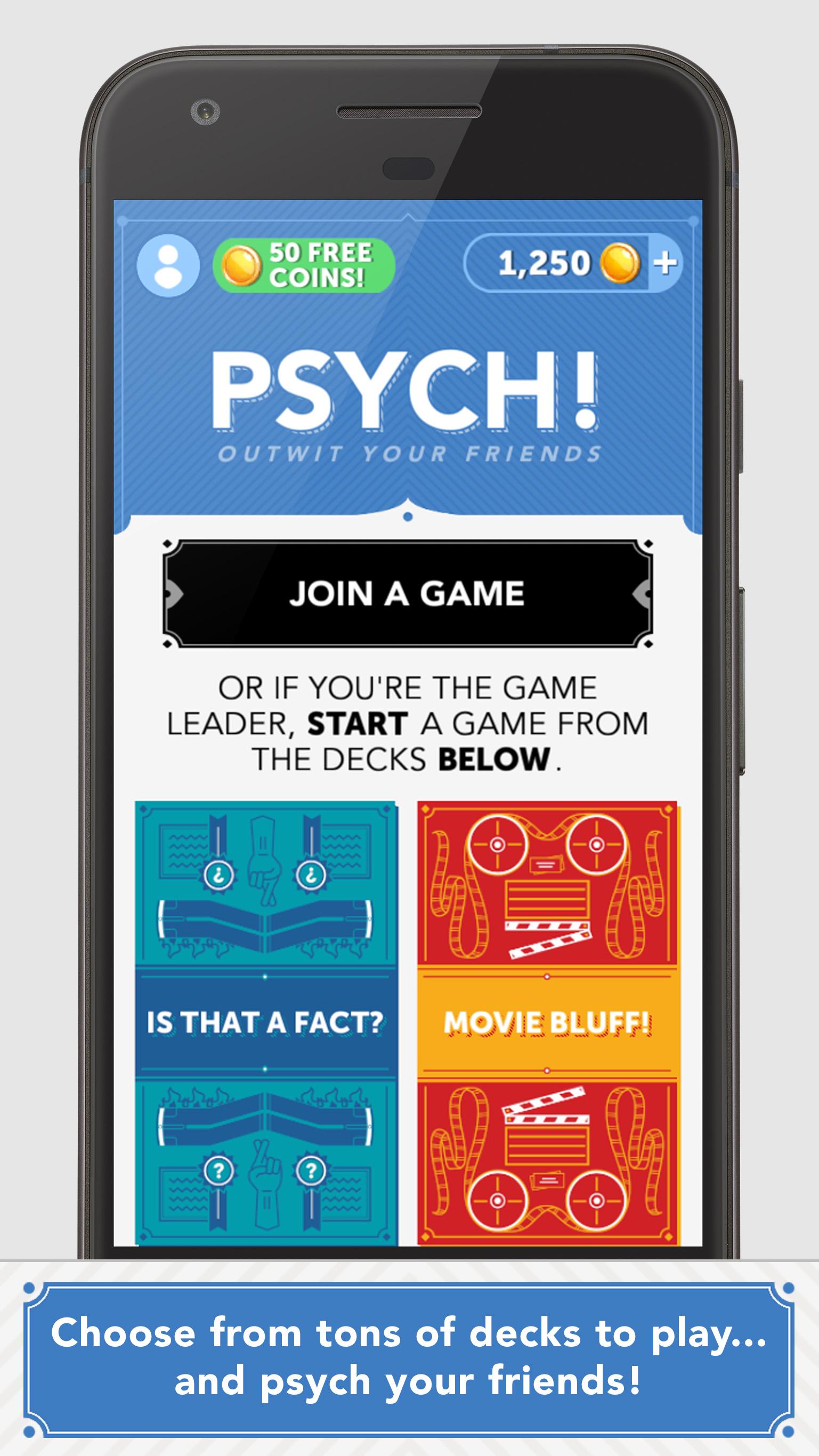 اسکرین شات 3 بازی Psych! Outwit your friends