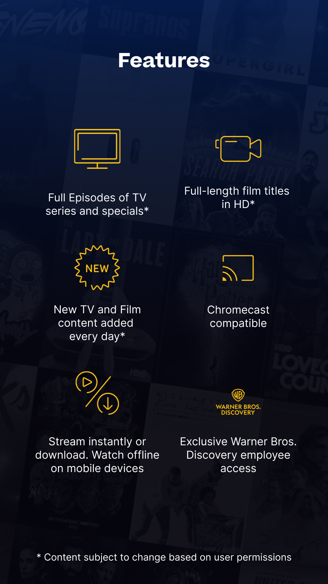 اسکرین شات 4 برنامه WBD Screeners