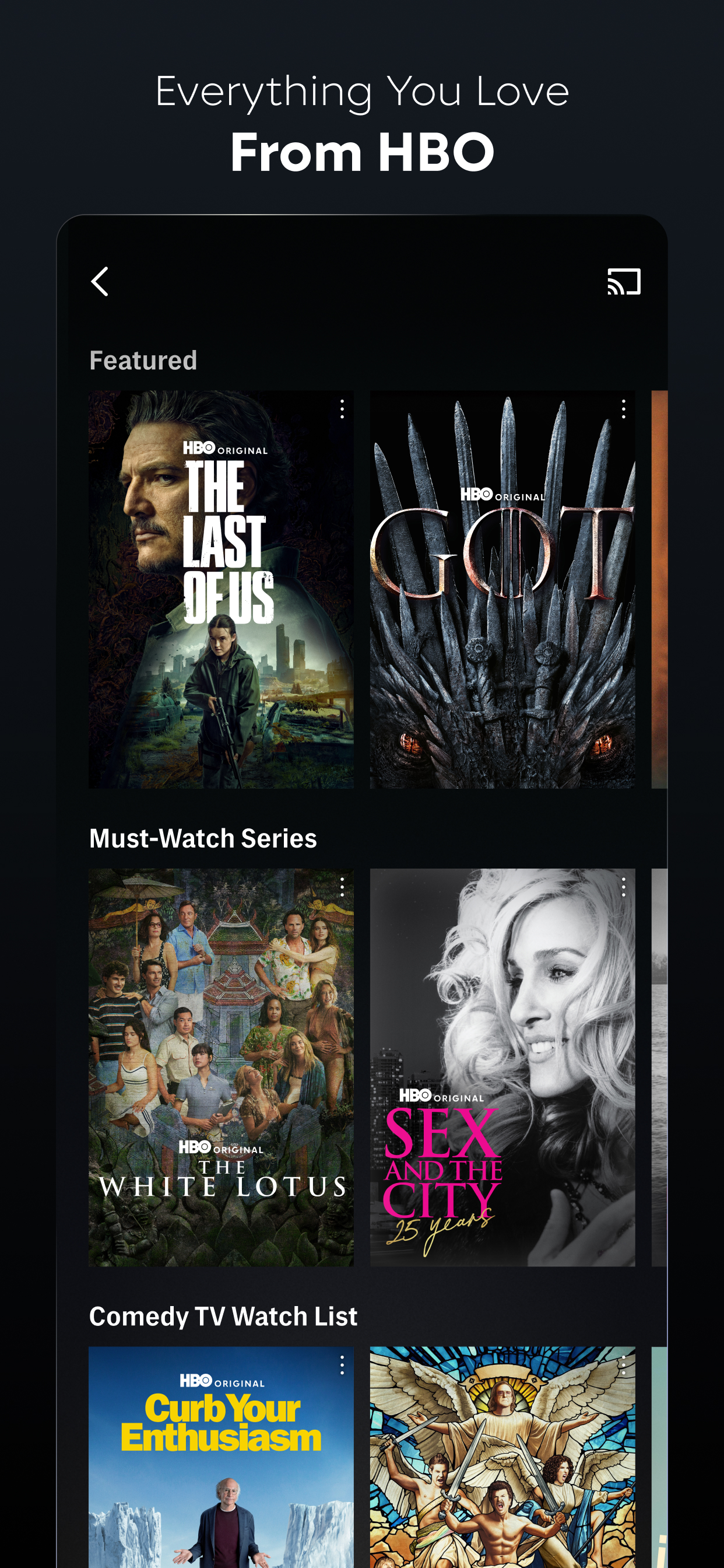 اسکرین شات 3 برنامه HBO Max: Stream TV & Movies