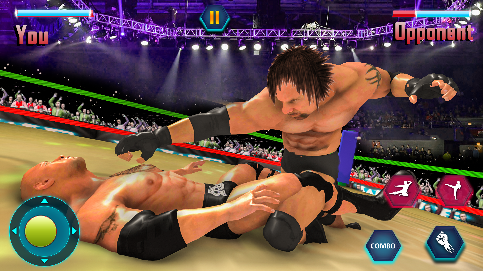 اسکرین شات 3 بازی Real Wrestling Tag Fight Games