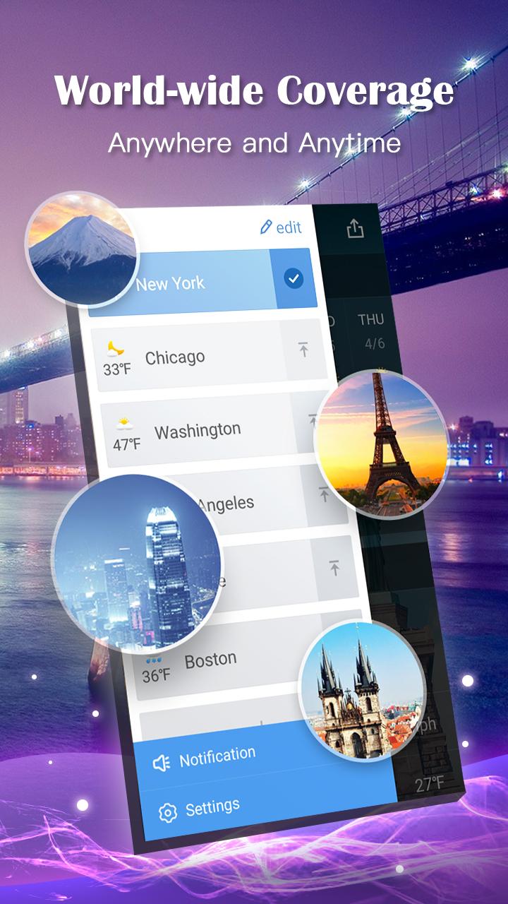 اسکرین شات 3 برنامه Weather