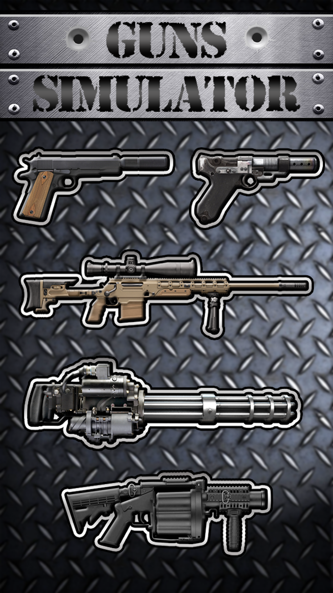 اسکرین شات 1 بازی Gun simulator