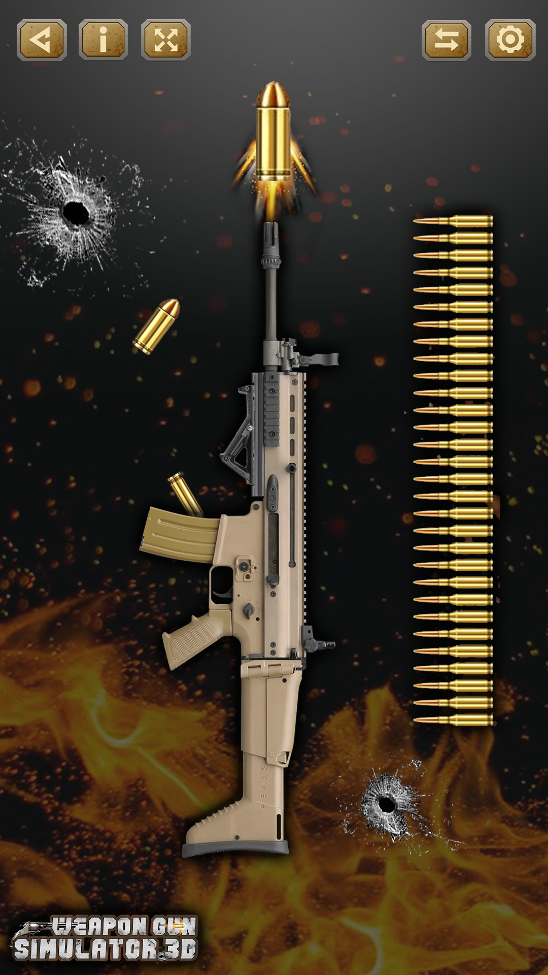 اسکرین شات 5 بازی Weapon Gun Simulator 3D: Prank