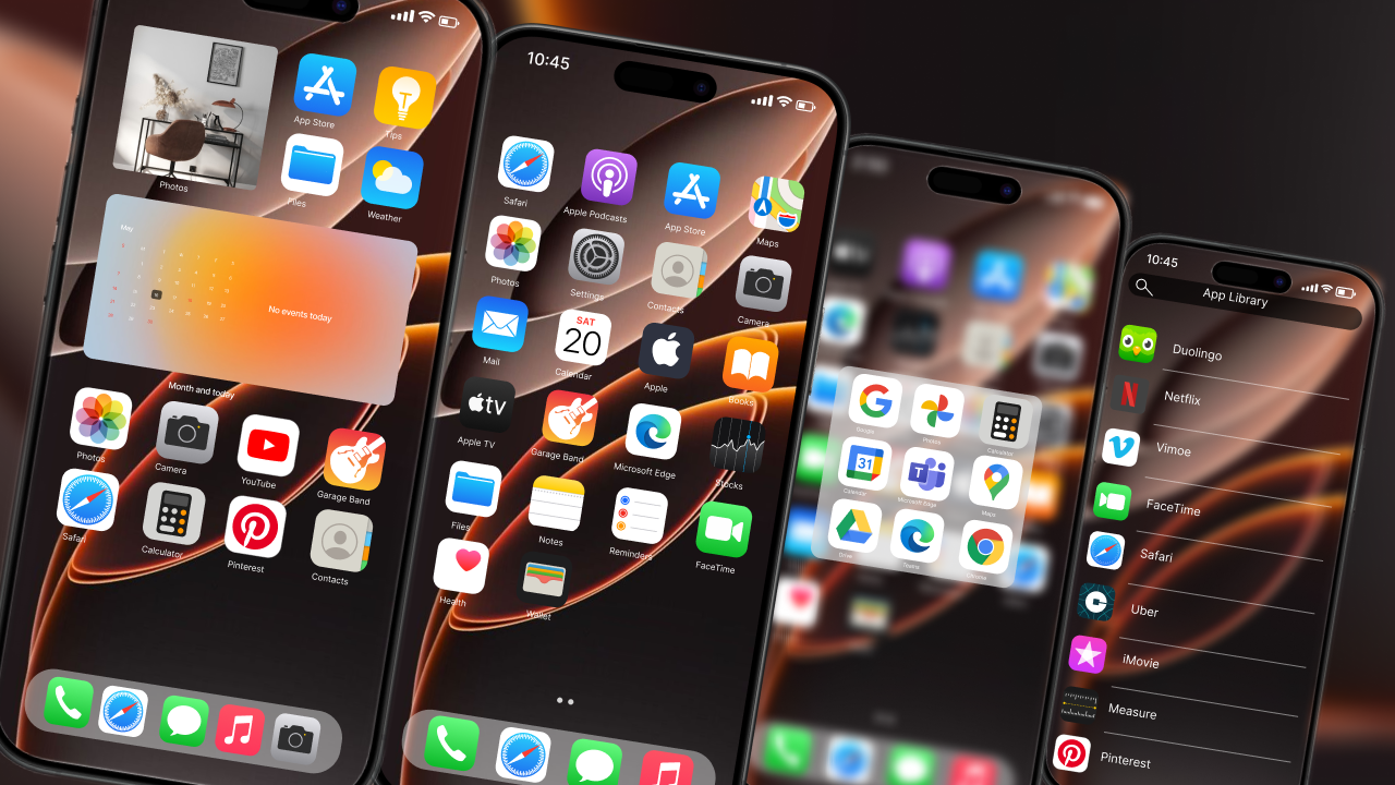 اسکرین شات 4 برنامه iPhone 16 Pro Max Launcher