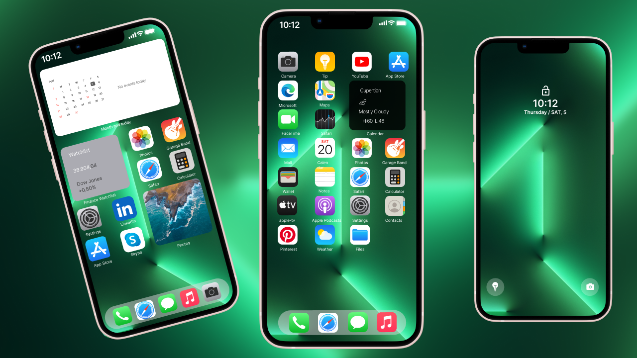 اسکرین شات 1 برنامه iPhone 13 Pro Max Launcher