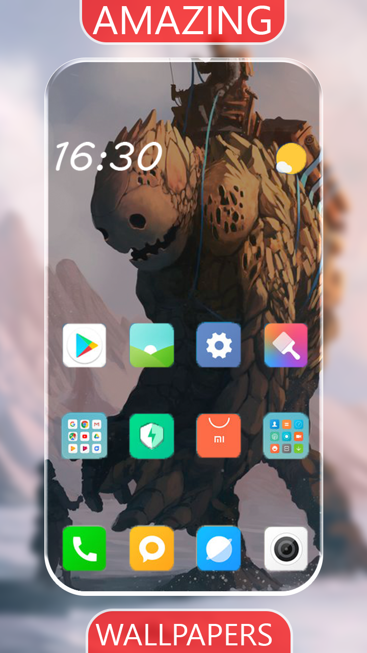 اسکرین شات 3 برنامه Xiaomi K20 Pro Wallpaper Theme