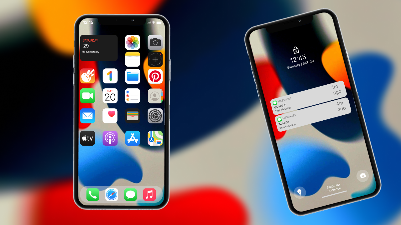 اسکرین شات 3 برنامه iPhone X Plus Launcher & Theme