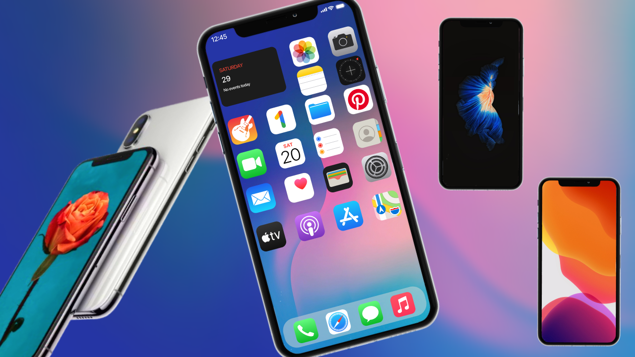 اسکرین شات 4 برنامه iPhone X Plus Launcher & Theme