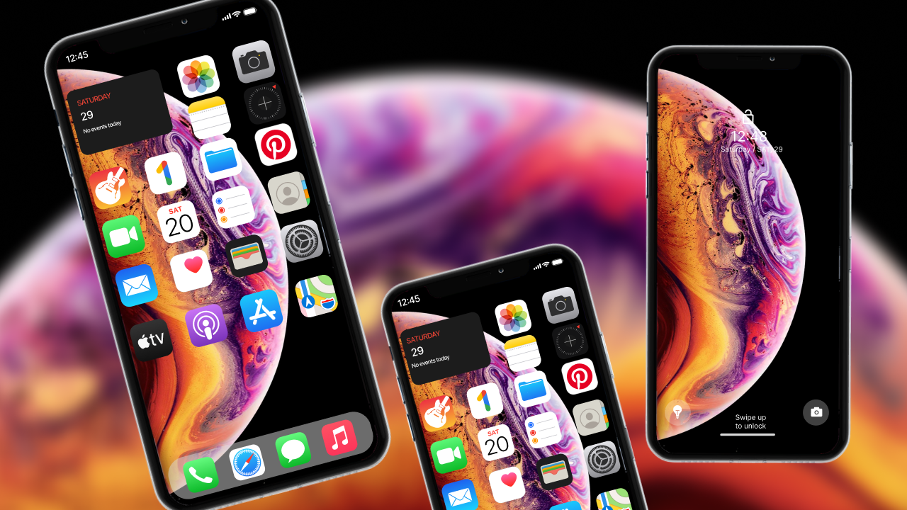 اسکرین شات 2 برنامه iPhone X Plus Launcher & Theme