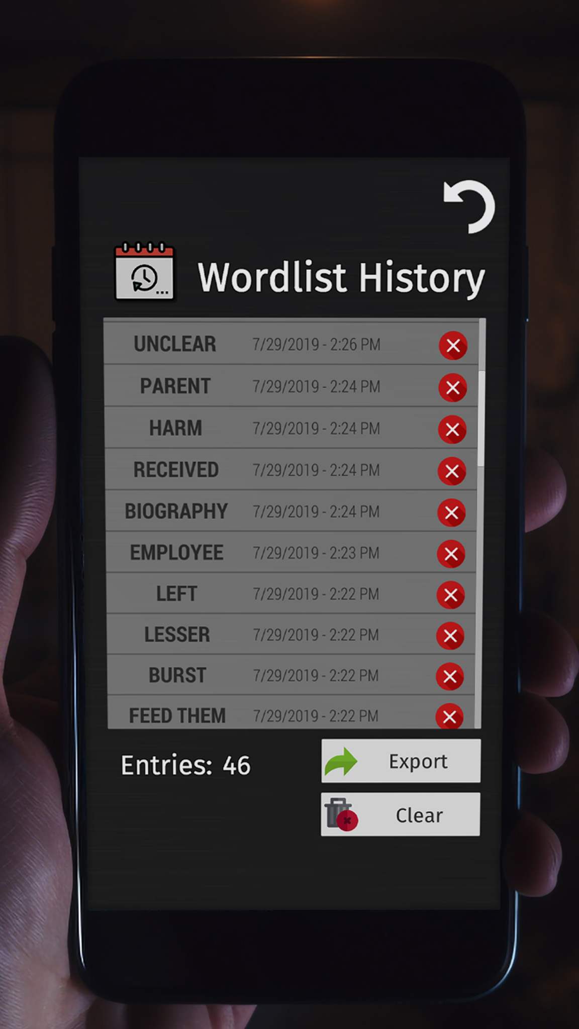 اسکرین شات 2 برنامه Ghost Hunting Tools: EVP Radar
