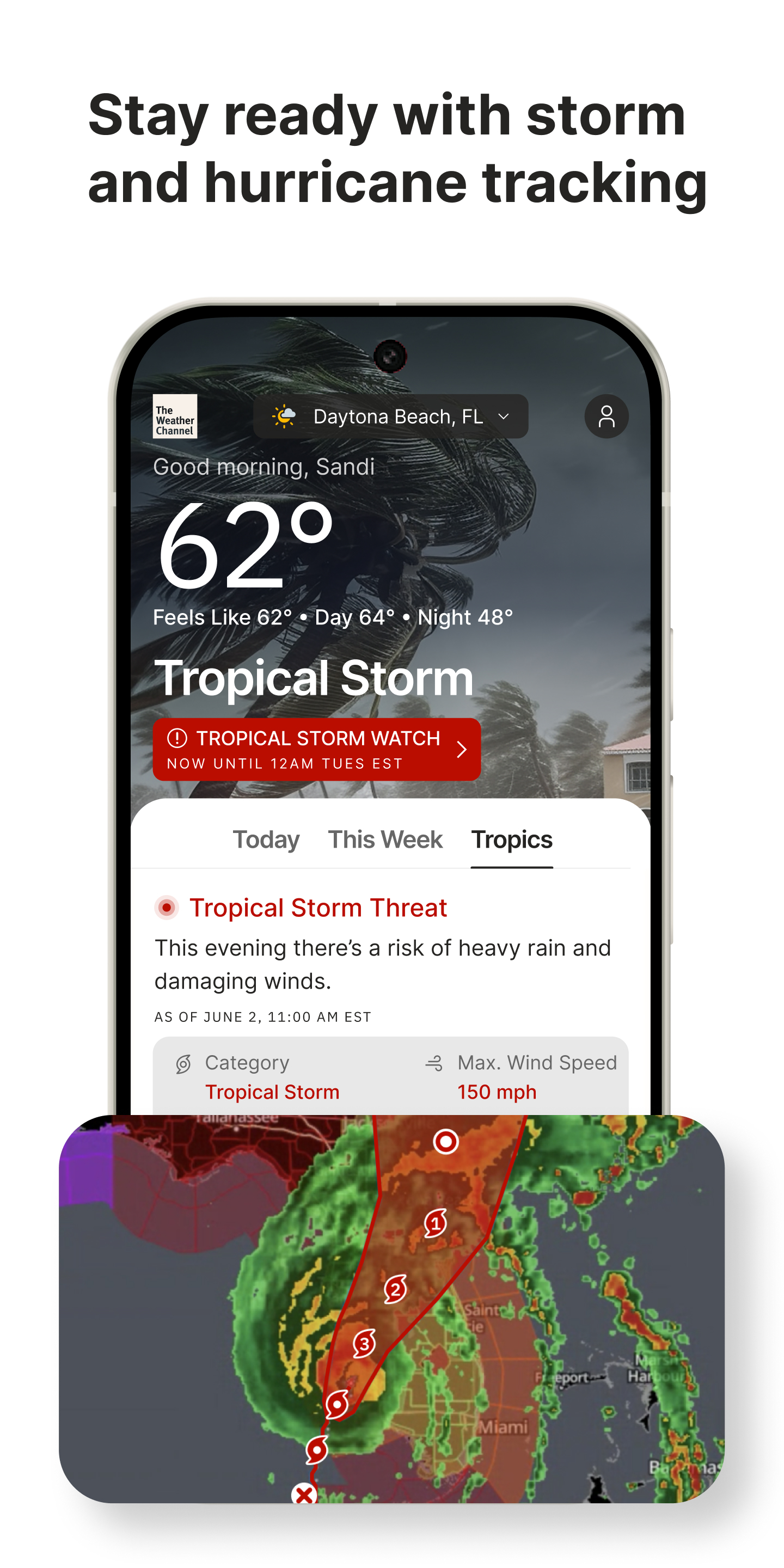 اسکرین شات 8 برنامه The Weather Channel - Radar