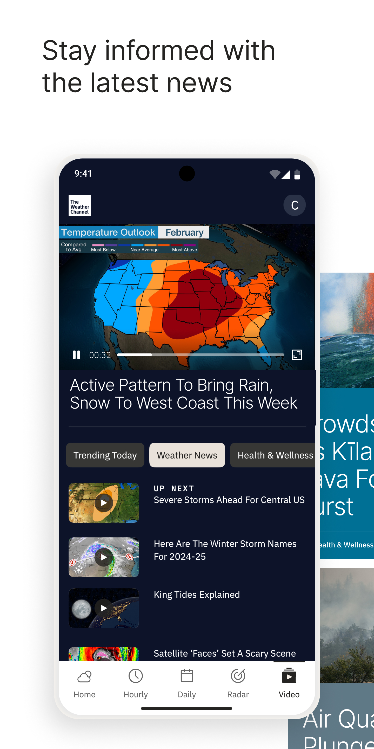 اسکرین شات 6 برنامه The Weather Channel - Radar