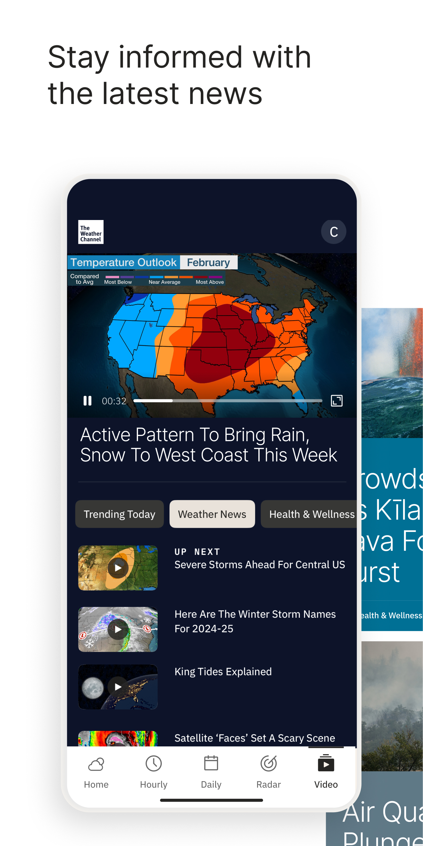 اسکرین شات 6 برنامه The Weather Channel - Radar