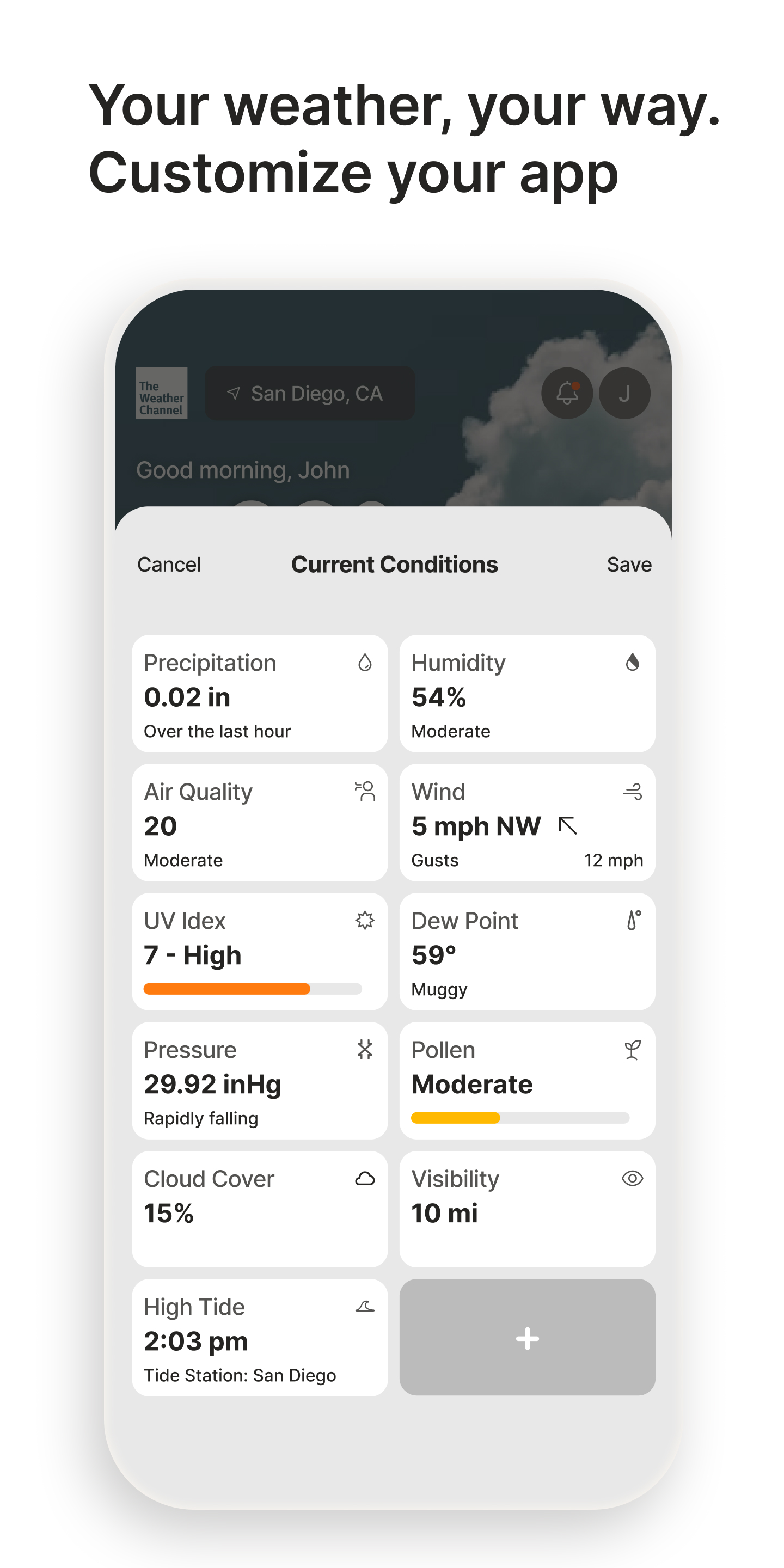 اسکرین شات 3 برنامه The Weather Channel - Radar