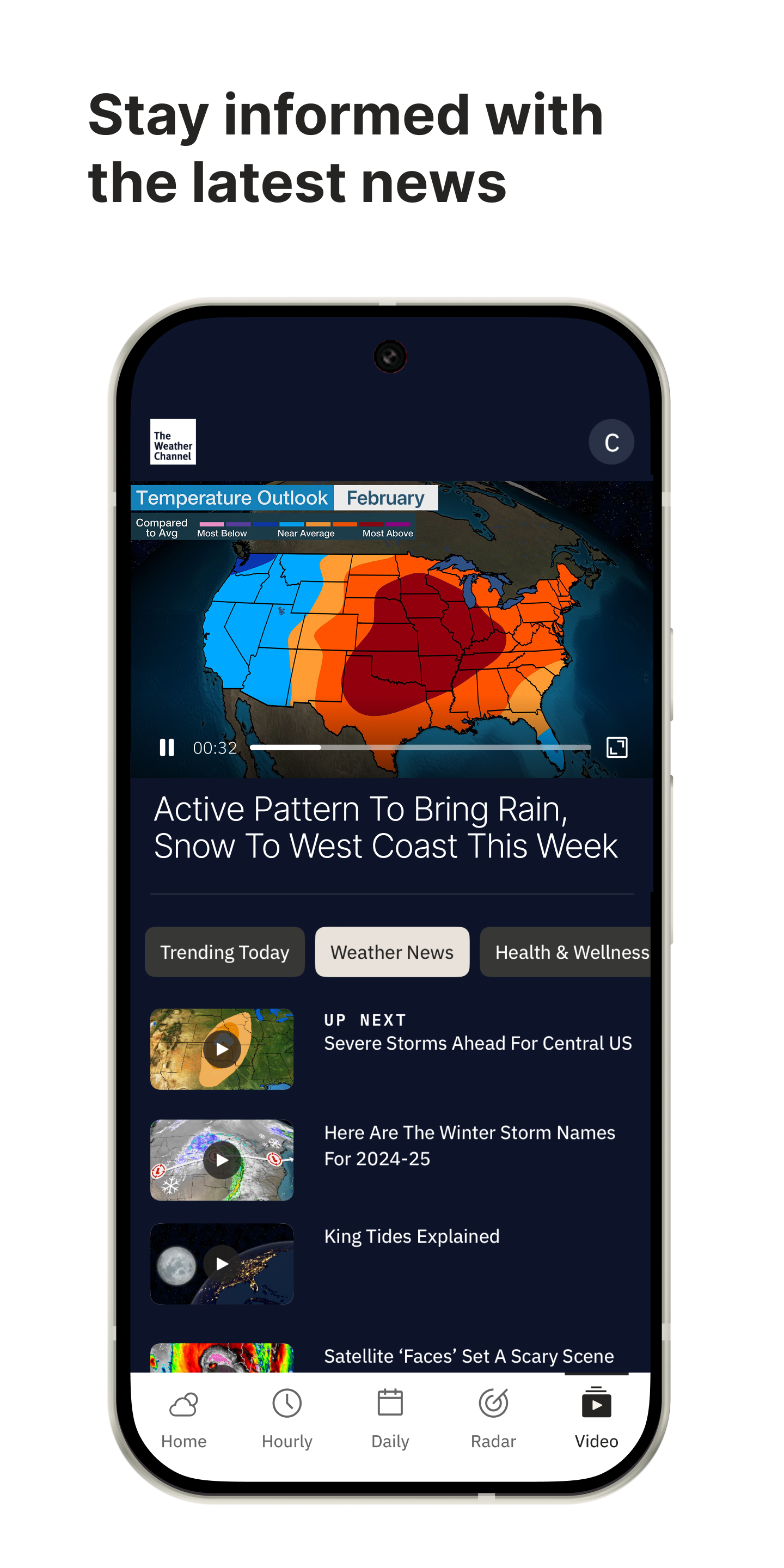 اسکرین شات 7 برنامه The Weather Channel - Radar