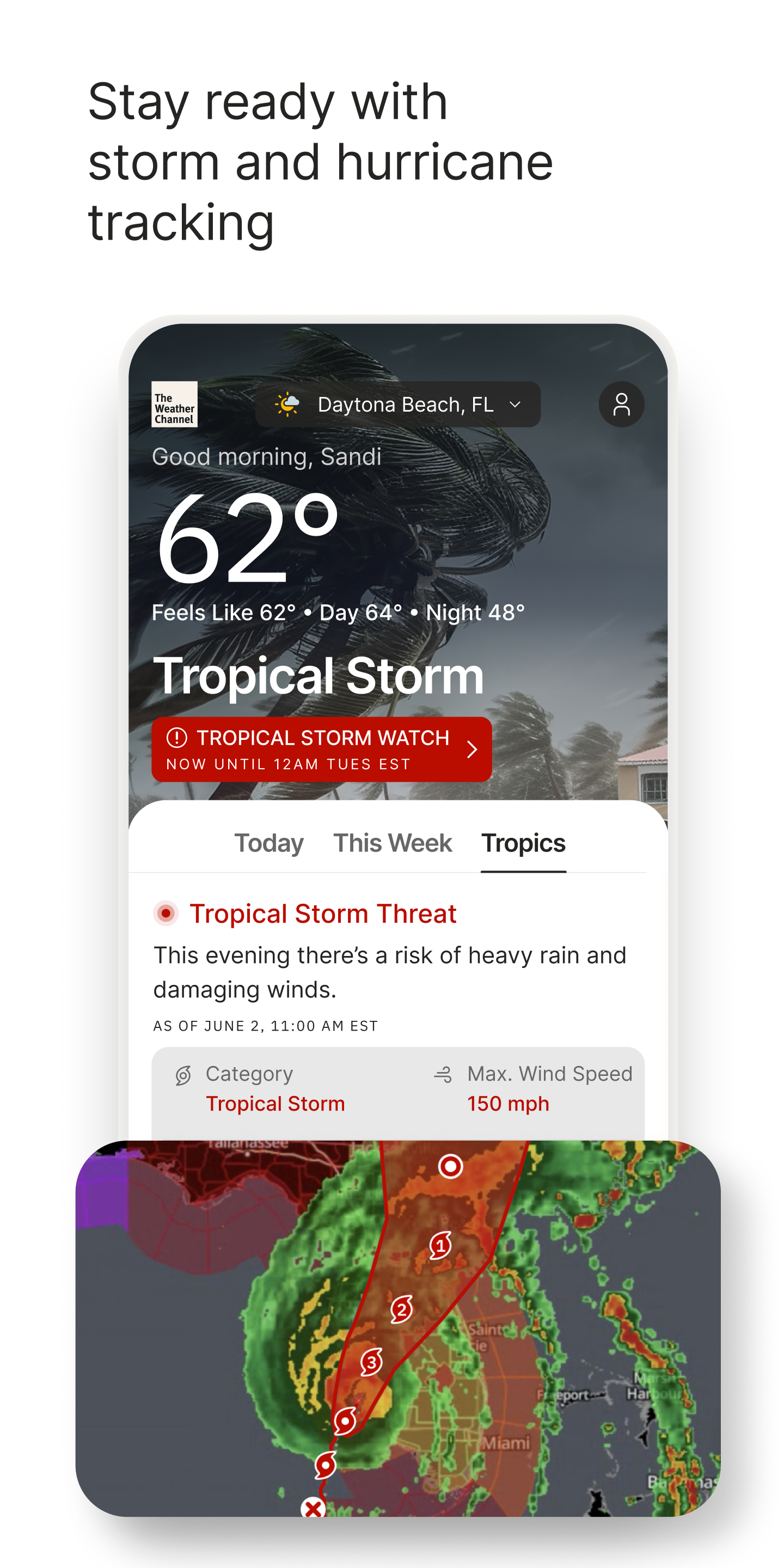 اسکرین شات 8 برنامه The Weather Channel - Radar