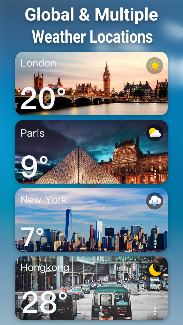 اسکرین شات 8 برنامه Weather Forecast & Radar