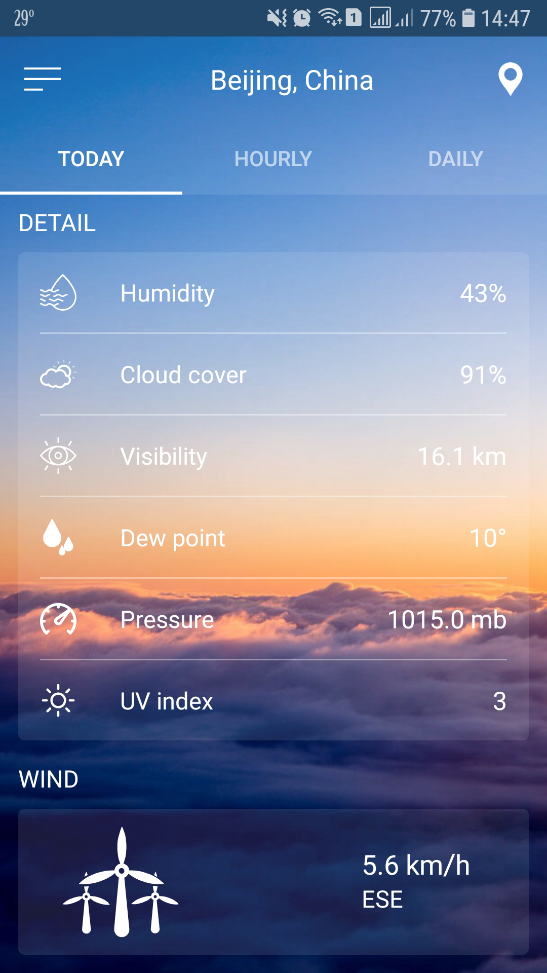 اسکرین شات 6 برنامه Weather Forecast