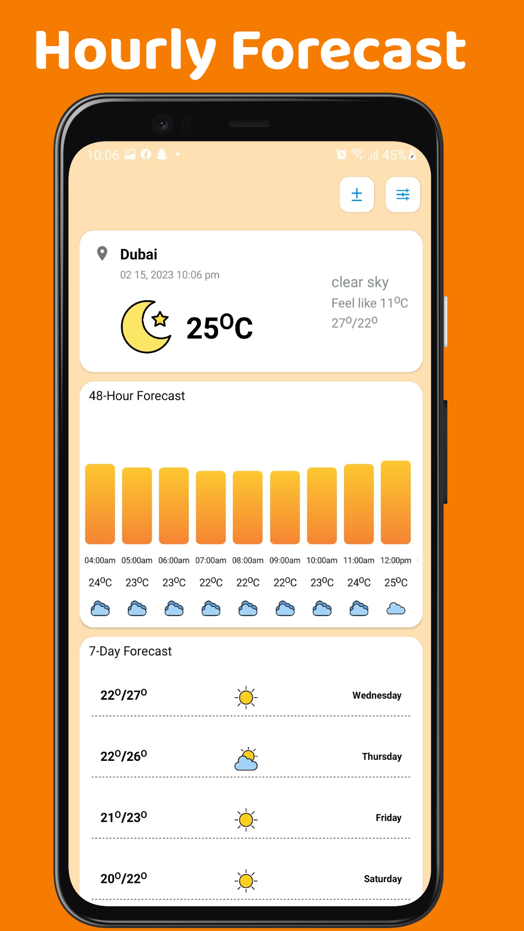 اسکرین شات 3 برنامه Weather Forecast: Radar App