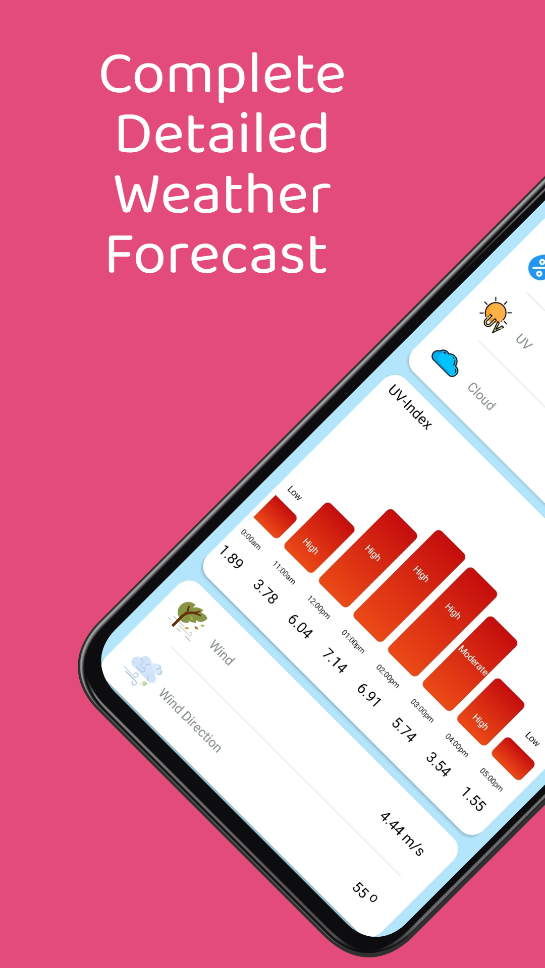 اسکرین شات 5 برنامه Weather Forecast: Radar App