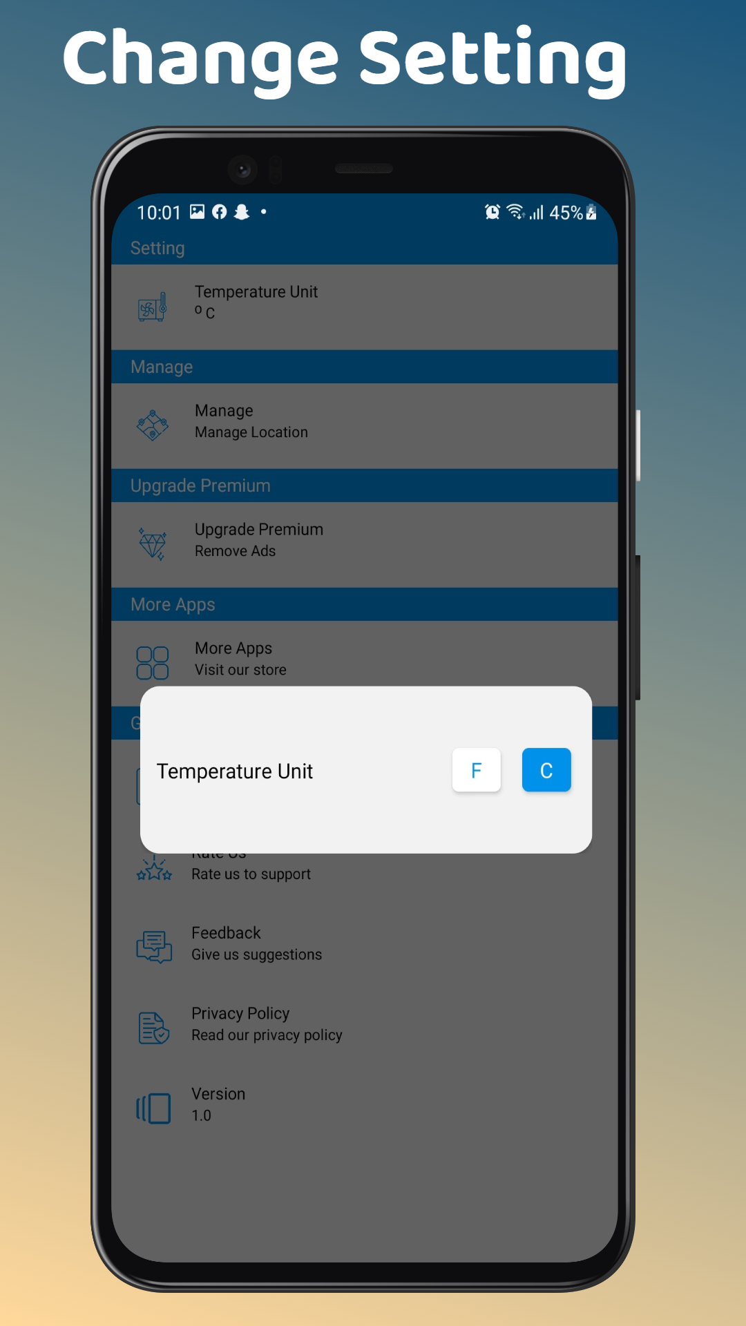 اسکرین شات 8 برنامه Weather Forecast: Radar App