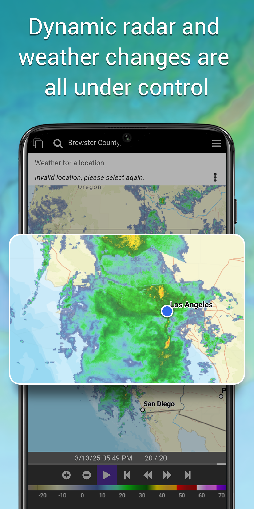 اسکرین شات برنامه Local Weather Launcher-Radar 3