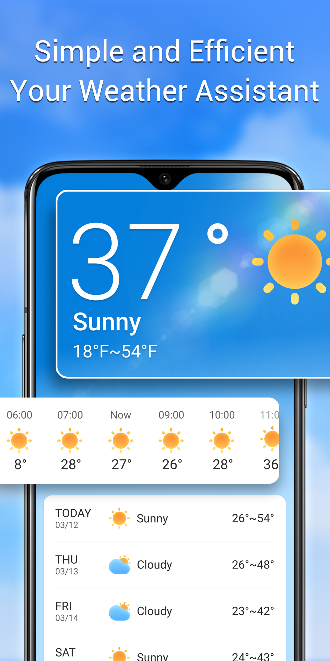 اسکرین شات برنامه Local Weather Launcher-Radar 4