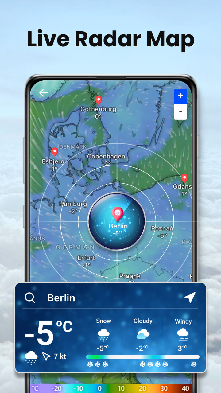 اسکرین شات برنامه Weather forecast 3
